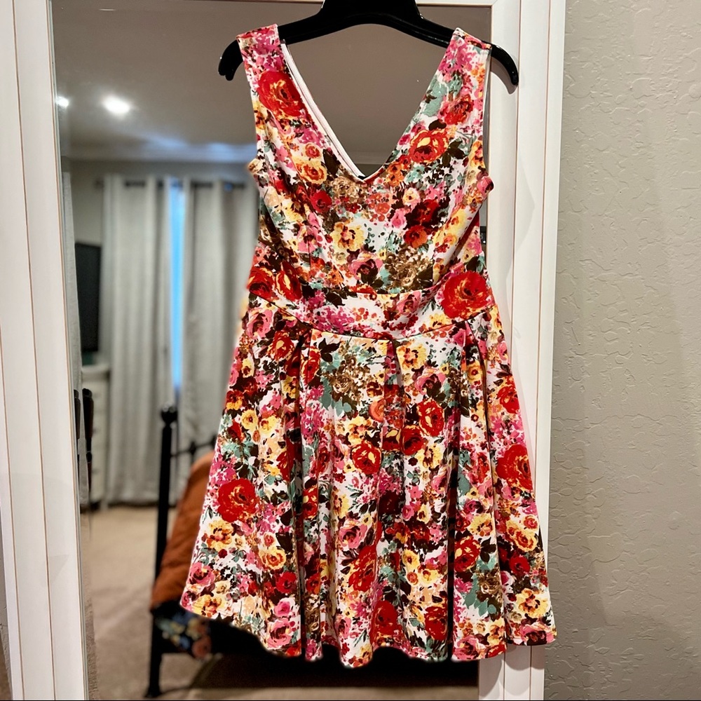 GalBoss Floral Print Dress 🌸 🌺